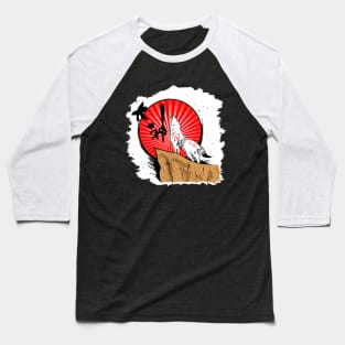 Okami Wolf Baseball T-Shirt